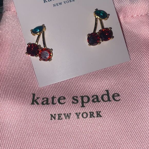 Kate ♠️ Spade 🍒 Ma Cherie Earrings! - Picture 1 of 6